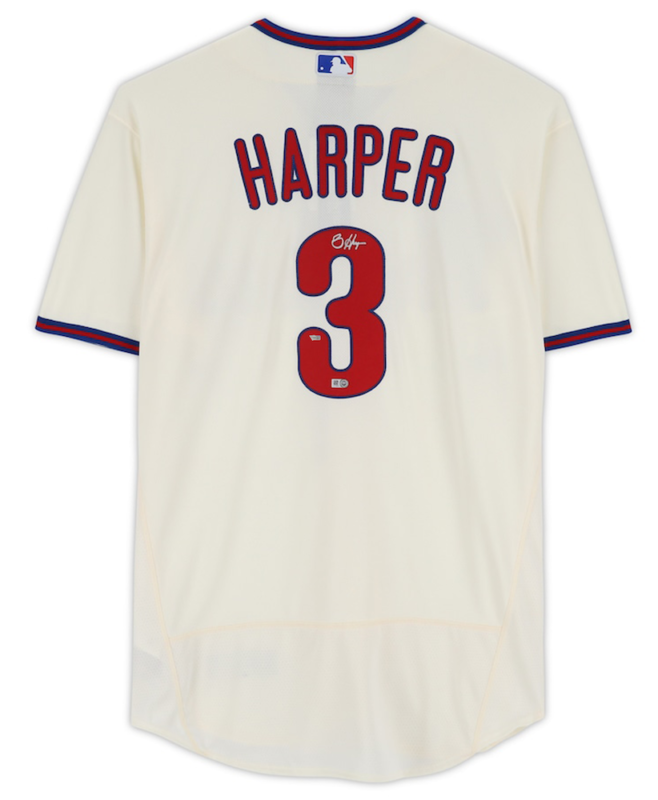 Bryce Harper Signed Nike Authentic Phila Phillies Jersey autographed MLB  holo