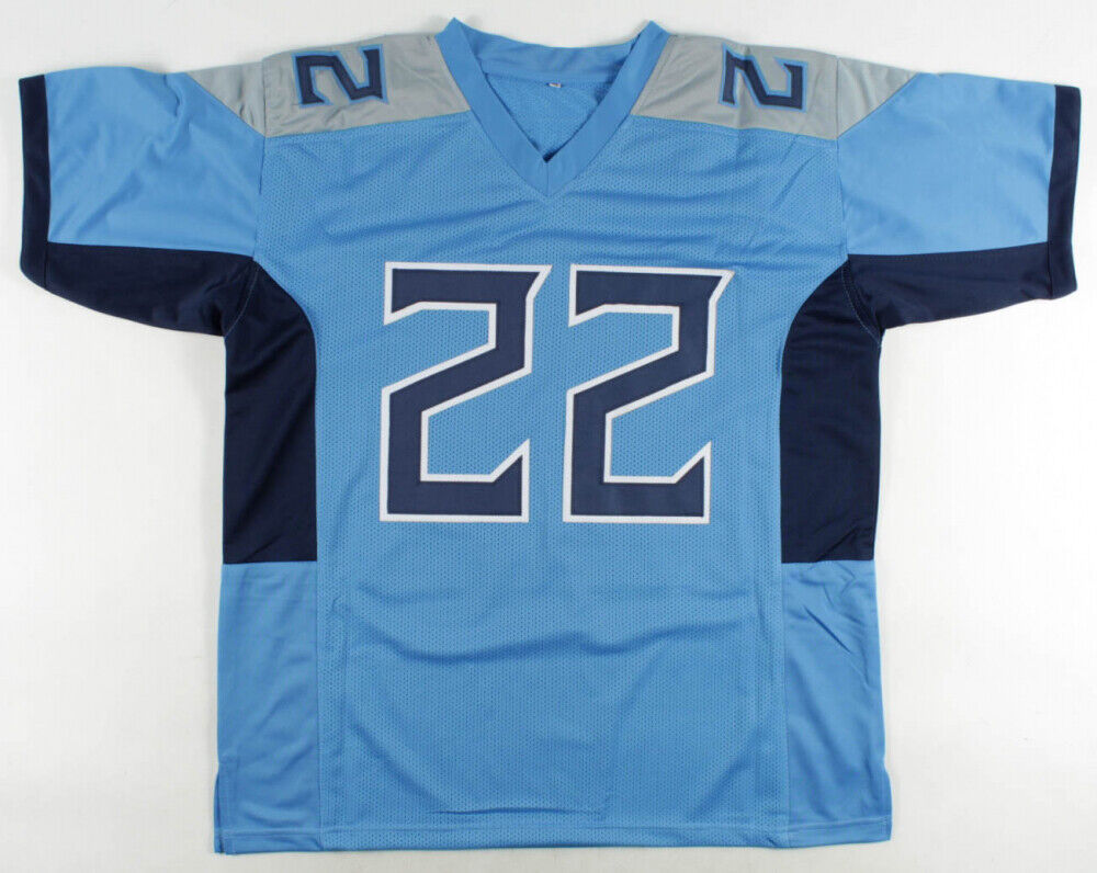 Shop Derrick Henry Tennessee Titans Signed White Jersey