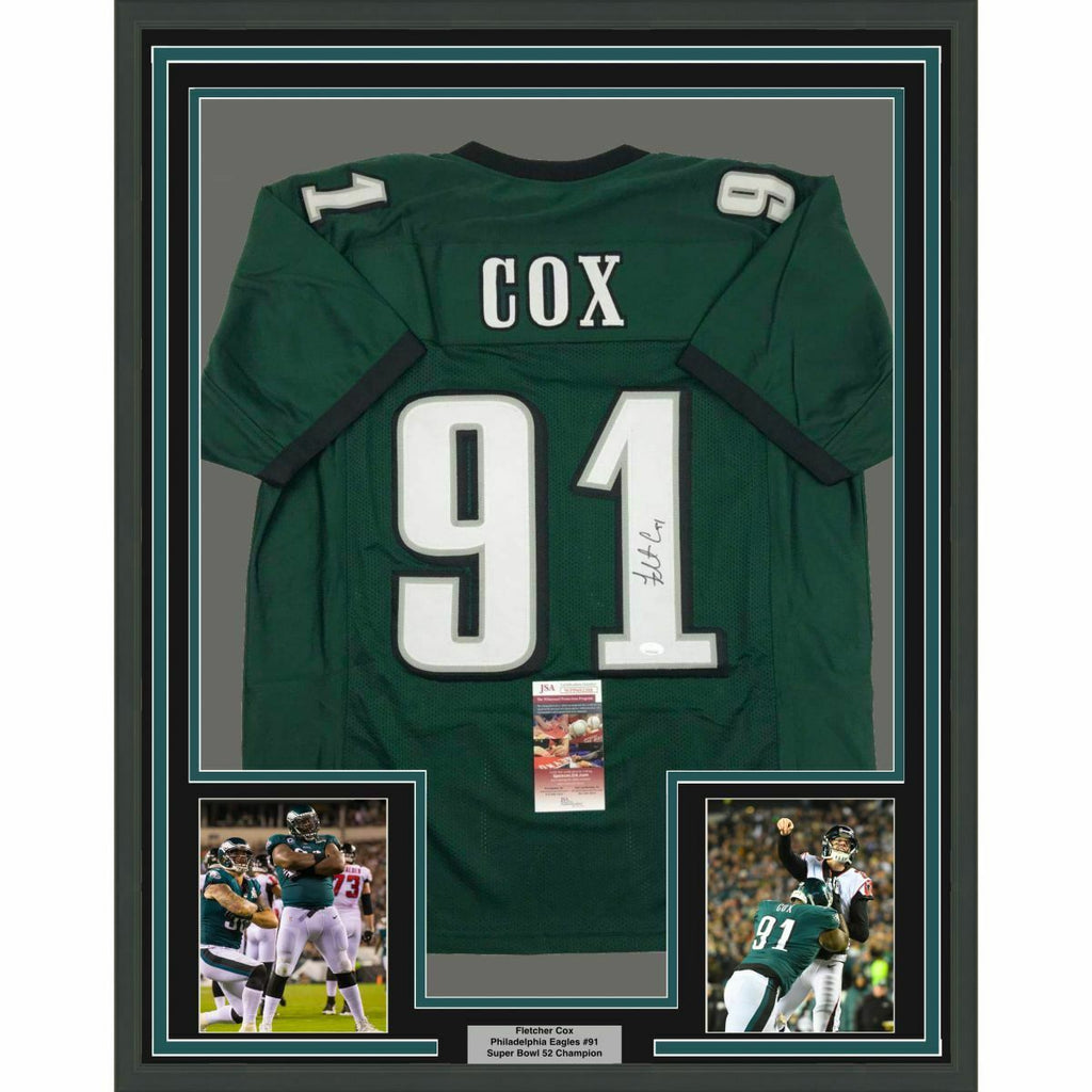 Fletcher Cox Signed Philadelphia Eagles deals Jersey (JSA)