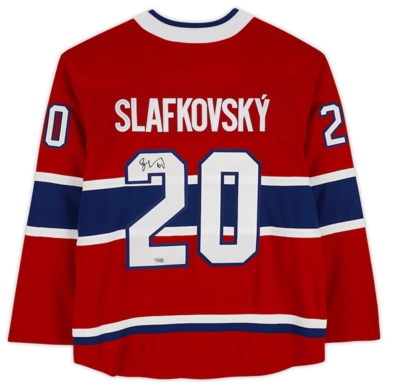 Juraj Slafkovsky Signed Jersey (JSA)