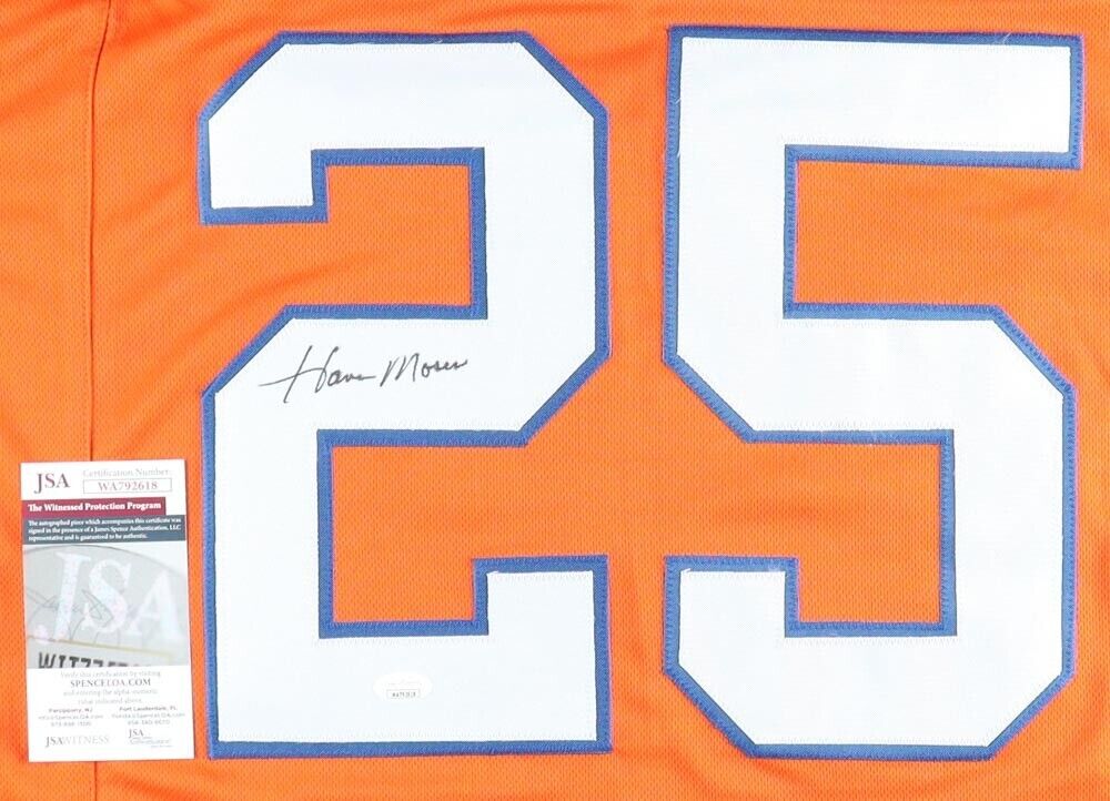 Haven Moses Denver Broncos Autographed Signed Custom Pro Style Jersey JSA