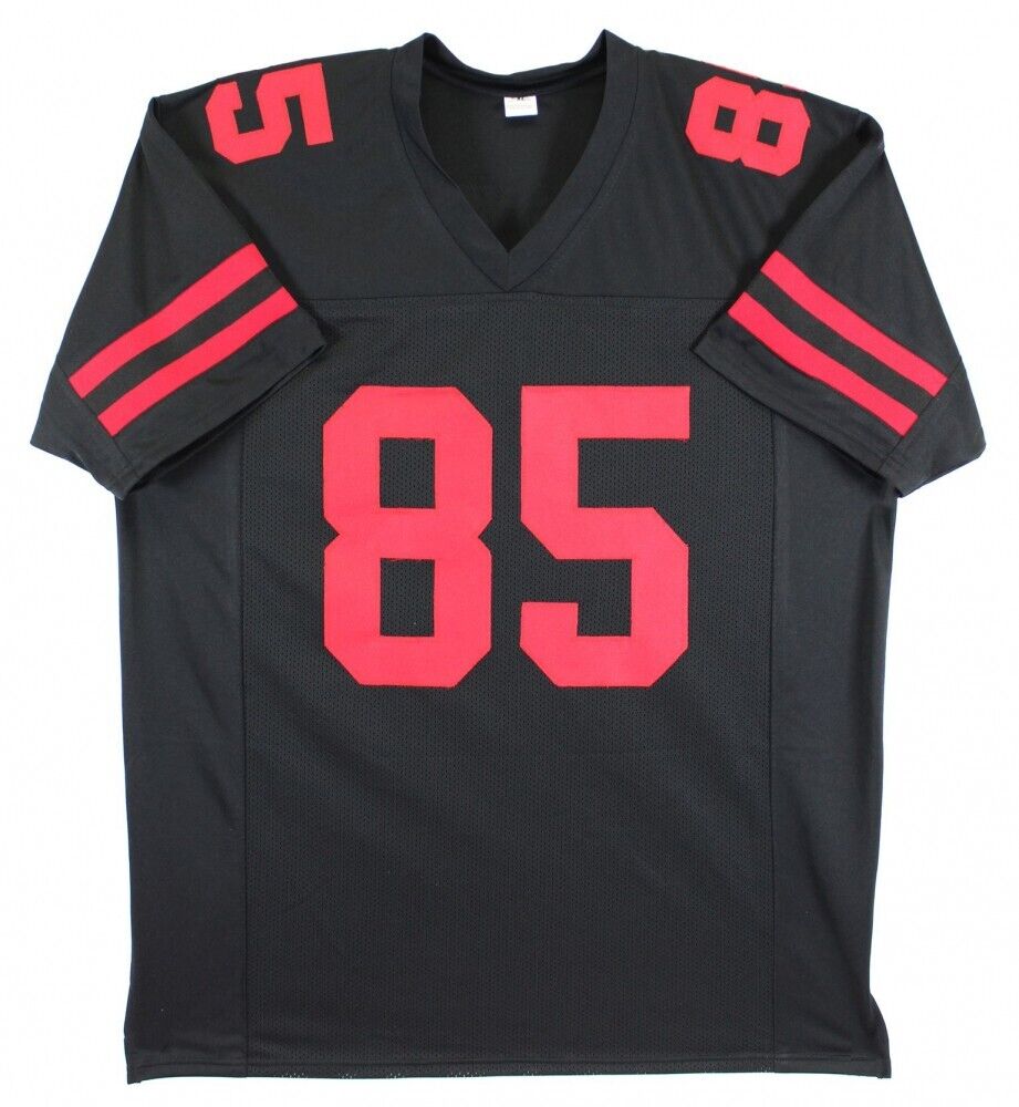 George Kittle Pro-Style Custom Stitched Black San Francisco 49ers