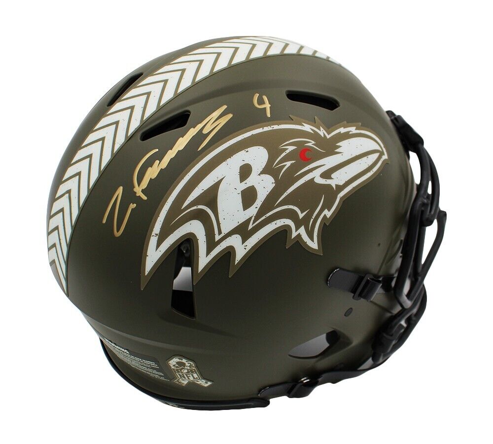 Riddell Baltimore Ravens 2023 Salute to Service Speed Flex Authentic Helmet