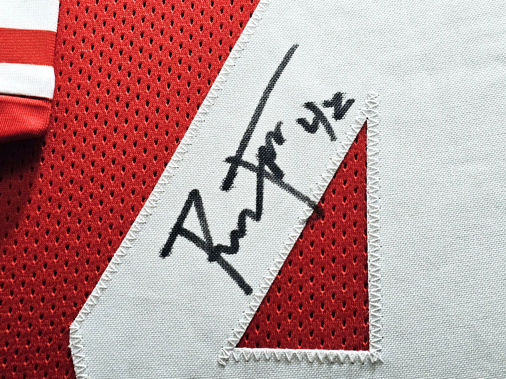 Ronnie Lott Autographed Signed Jersey - Red - Beckett Authentic