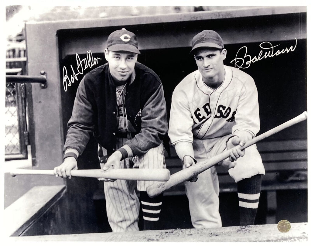 Bob Feller, Hall of Fame, Cleveland, Signed 8x10 Photograph