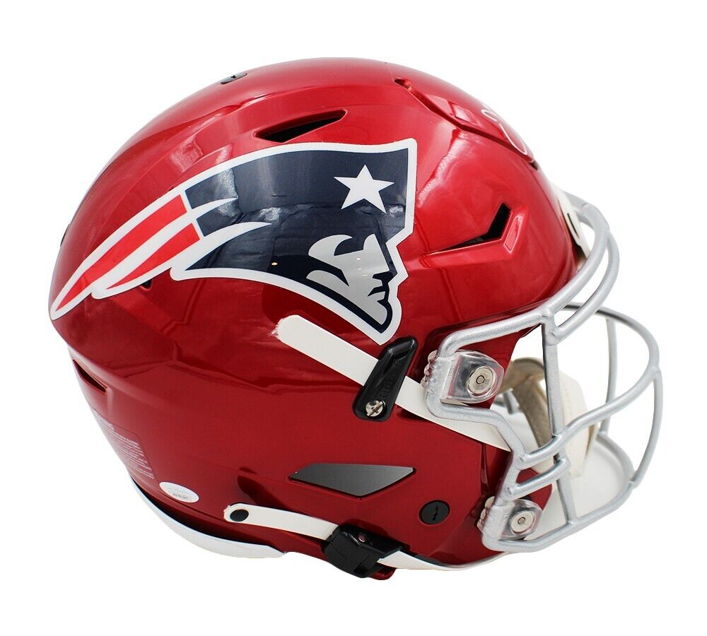 Julian Edelman New England Patriots Autographed Riddell Super Bowl LIII  Champions Speed Authentic Helmet