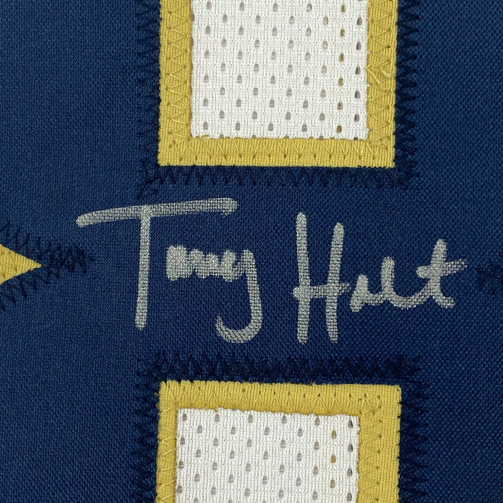 Torry Holt Autographed St Louis Pro sale Blue Football Jersey (Beckett)