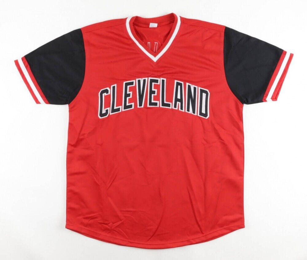 Jack Clark selling Autographed San Francisco Pro Style Throwback Baseball Jersey Orange (JSA) 