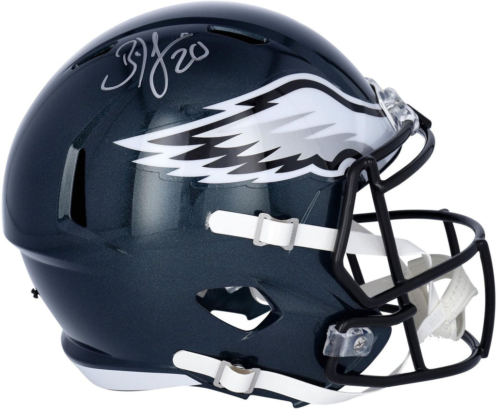 Brian Dawkins Autographed Philadelphia Eagles Speed Mini-Helmet JSA