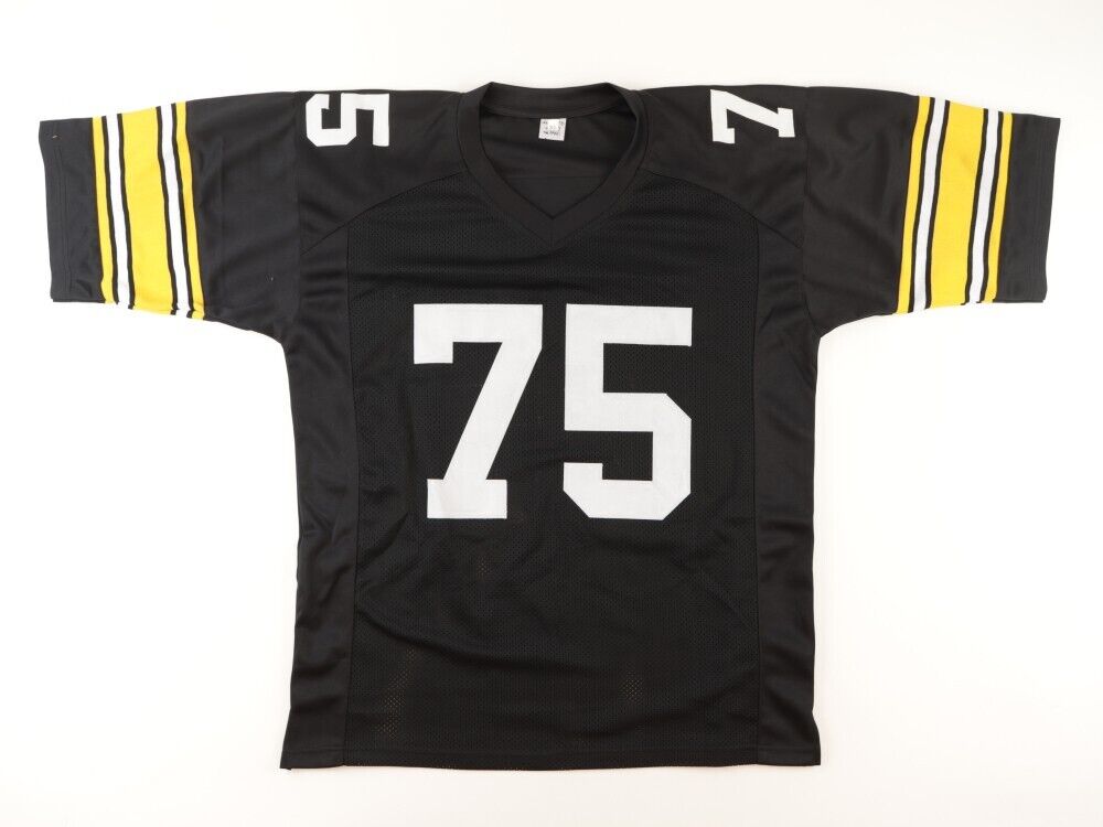 Mean Joe Greene Signed Pittsburgh Steelers Jersey (JSA) 4xSuper