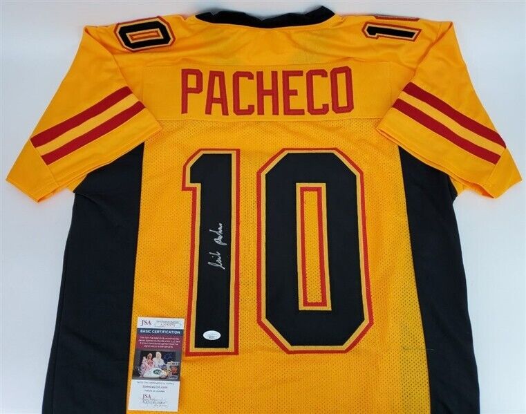 Isiah Pacheco Authentic Signed Pro Style Jersey Autographed JSA