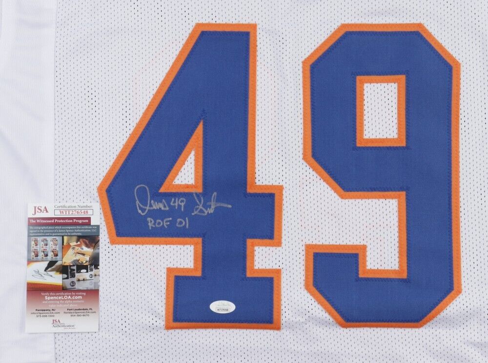 Warren Sapp Autographed Orange College Style Jersey w/Insc- JSA W  Authenticated 9 at 's Sports Collectibles Store