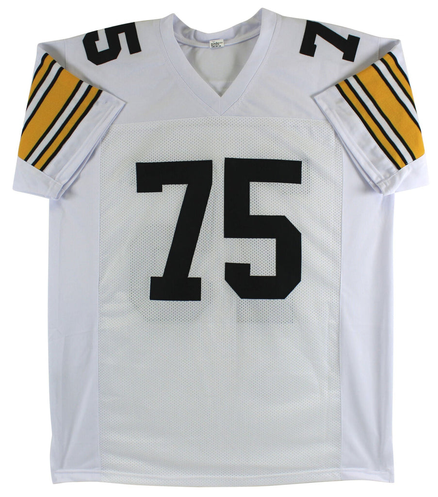 Joe Greene Signed Pittsburgh Steelers Framed Custom Black Jersey With –  Super Sports Center