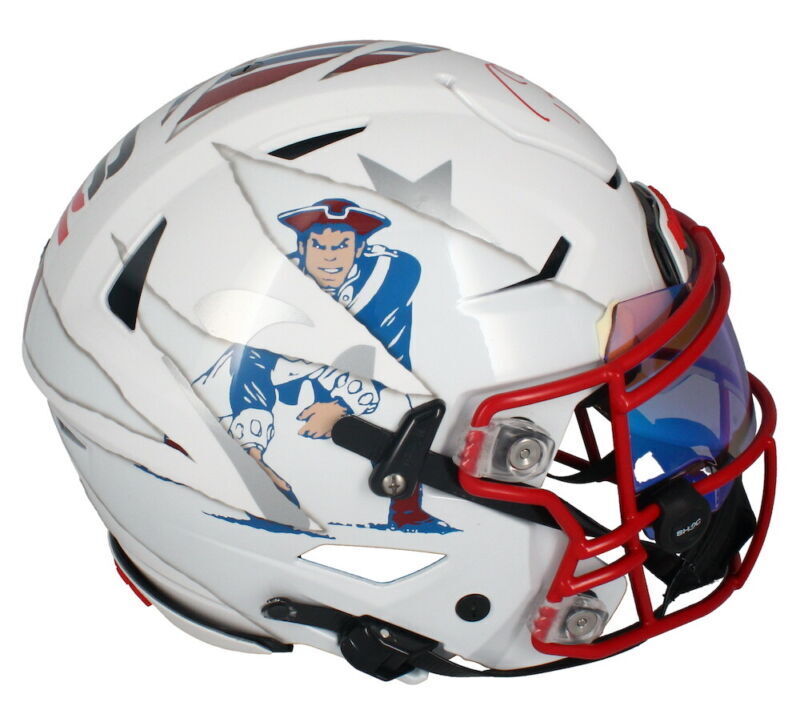 Tom Brady Patriots Signed Throwback Authentic SpeedFlex Helmet Fanatic –  Diamond Legends Online