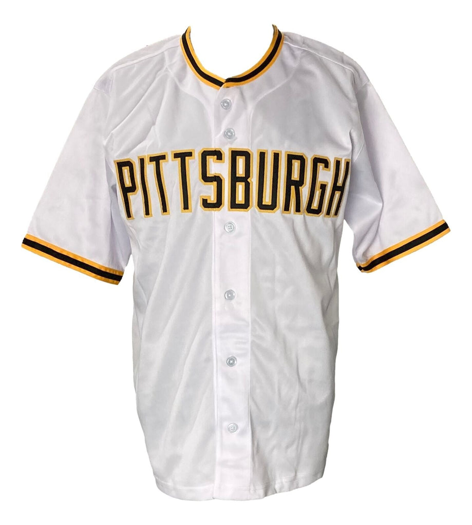 Bill Mazeroski HOF 01 Signed Pittsburgh Pirates Custom Jersey (JSA  Witness COA)