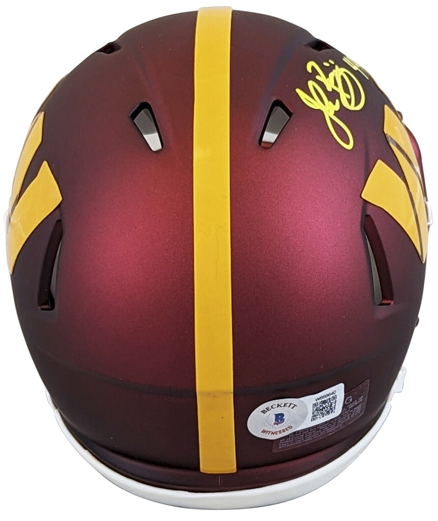 Commanders John Riggins Authentic Signed Speed Mini Helmet BAS Witness –  Super Sports Center