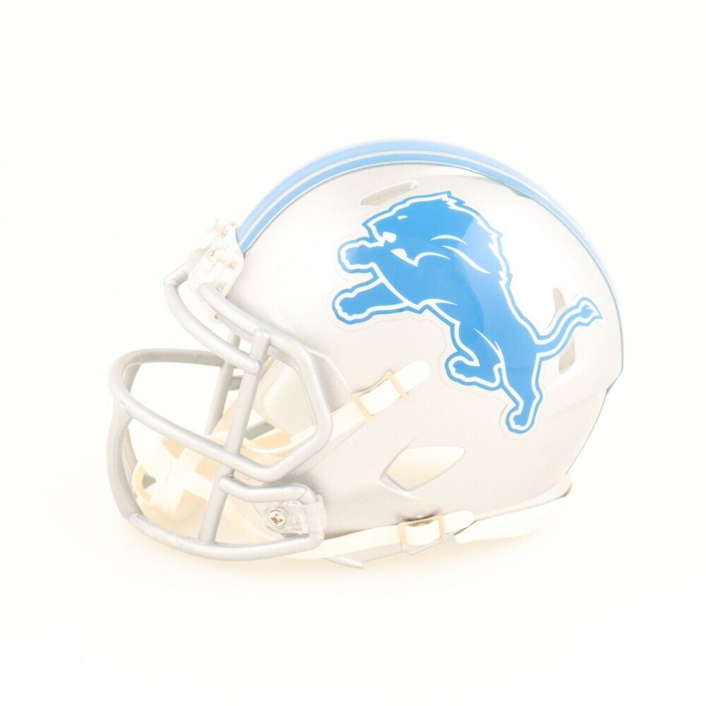 D'Andre Swift Signed Detroit Lions Speed Lunar NFL Mini Helmet