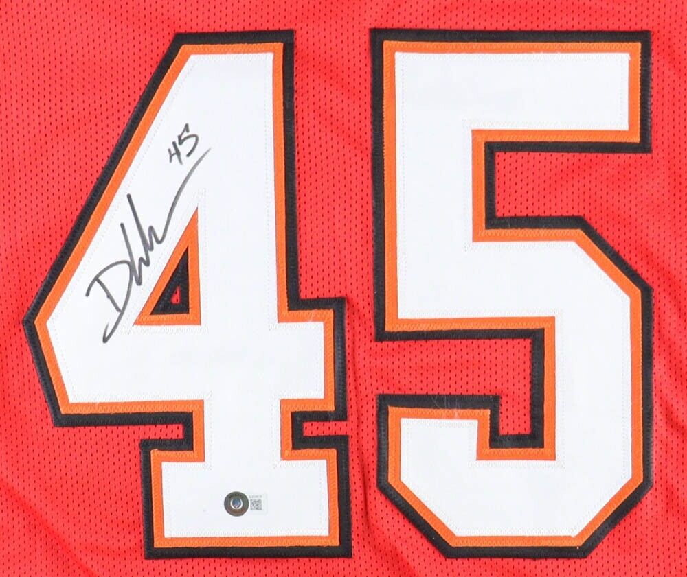 Devin White Signed Tampa Bay Pro Style Jersey Autographed BAS COA