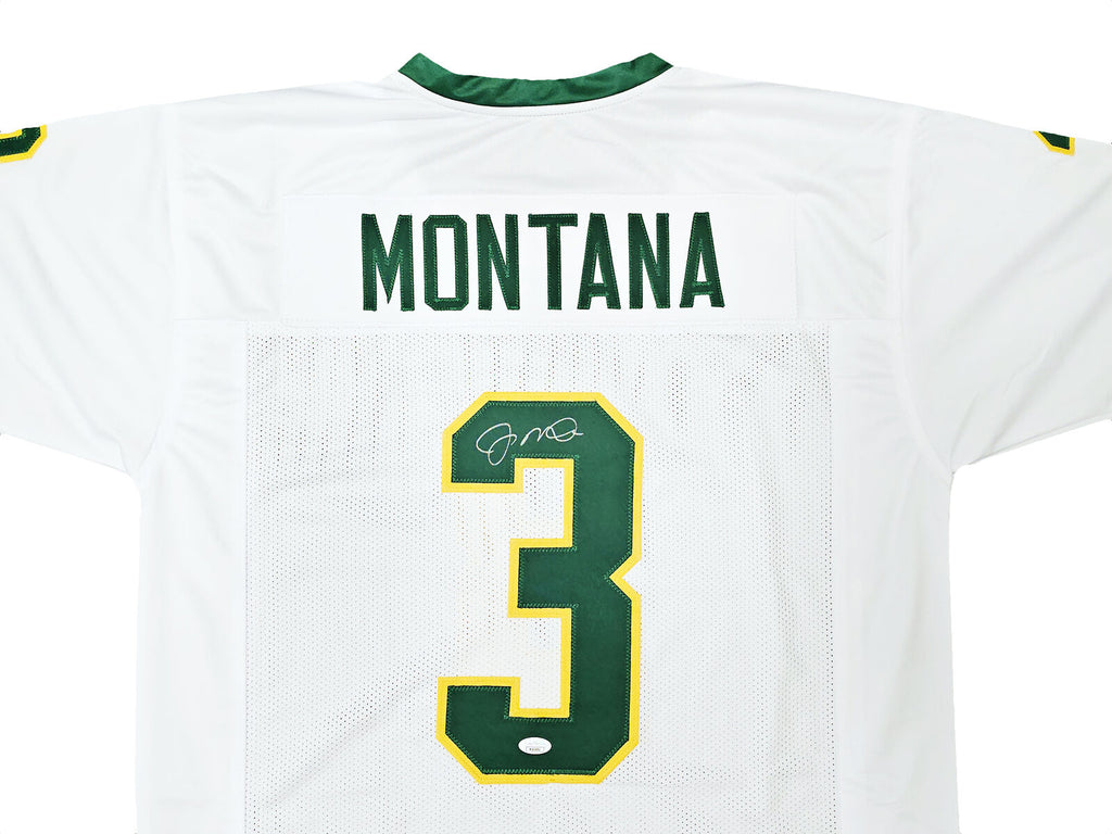 Joe Montana Authentic Signed White Pro Style Jersey Autographed JSA