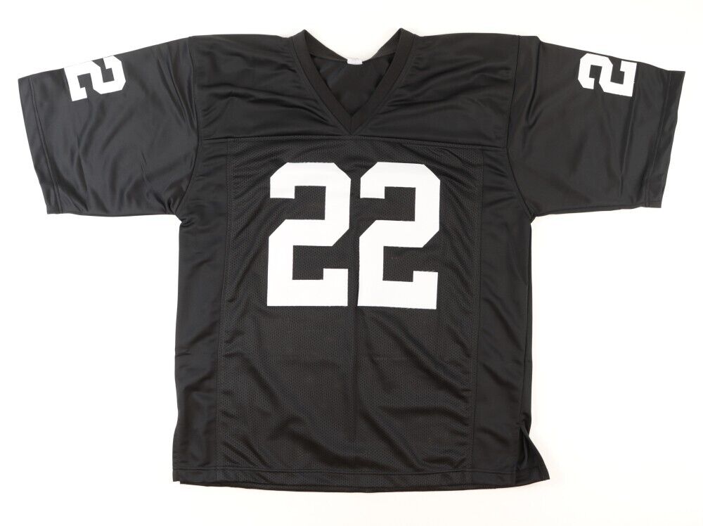 Oakland Raiders Roger Craig Autographed Pro Style Black Jersey BAS  Authenticated