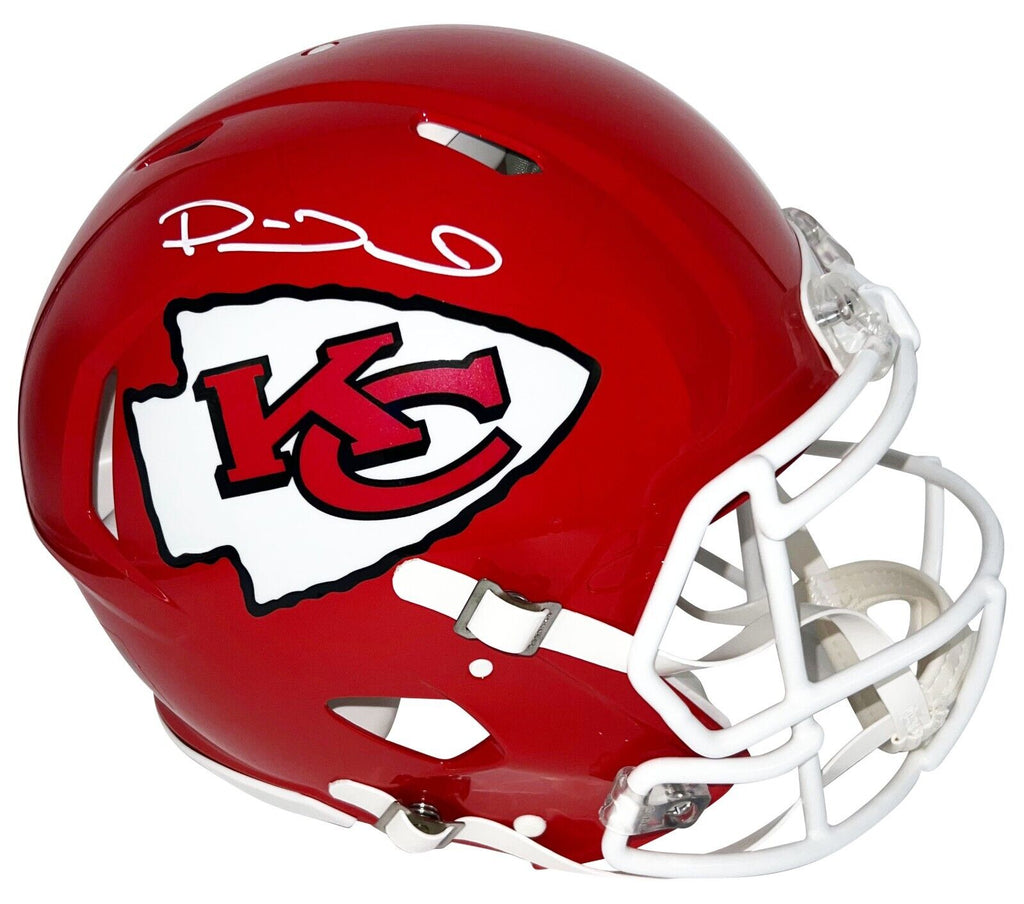 Patrick Mahomes Kansas City Chiefs Autographed Riddell Flash Speed Authentic Helmet