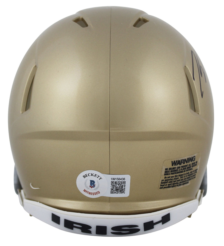 Kyle Hamilton Signed Notre Dame hotsell Mini Helmet