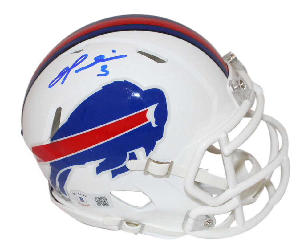 Damar Hamlin Autographed Buffalo Bills Mini Helmet BAS 40191 – Super Sports  Center