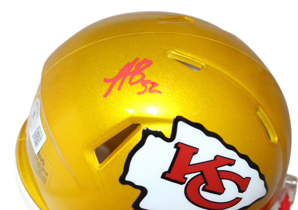 Nick Bolton Signed Kansas City Chiefs Flash Mini Helmet — TSE Kansas City