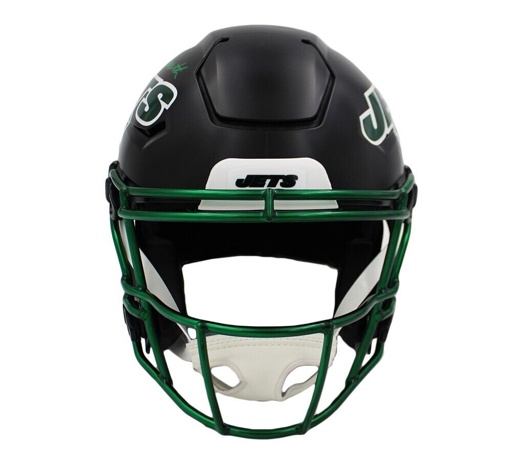 NY Jets Black Alternate Riddell SpeedFlex Authentic Football Helmet