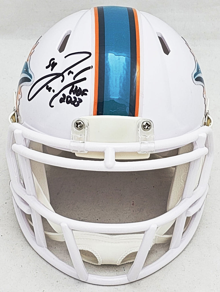 Miami Dolphins Zach Thomas Signed Insc Full Size Lunar Rep Helmet Jsa – MVP  Authentics