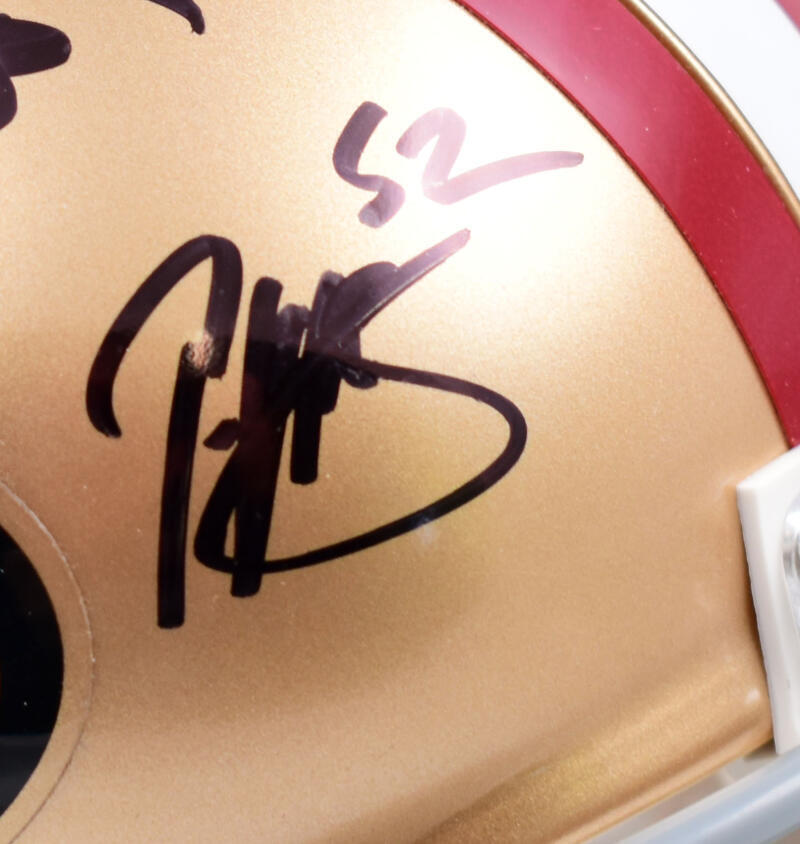 Patrick Willis NaVorro Bowman Autographed San Francisco 49ers