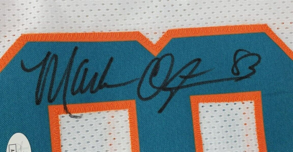 Marks Brothers / Mark Clayton & Mark Duper Signed Miami Dolphin