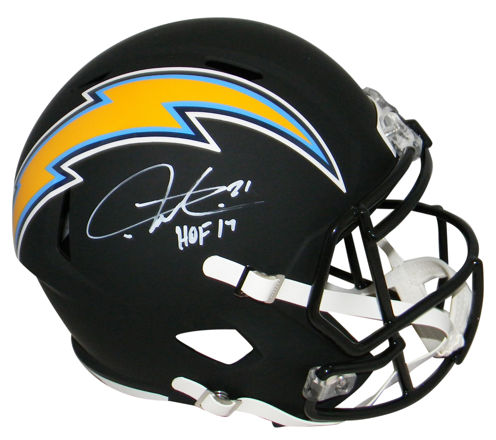 LaDainian Tomlinson Autographed San Diego Chargers Mini Helmet popular w/ COA