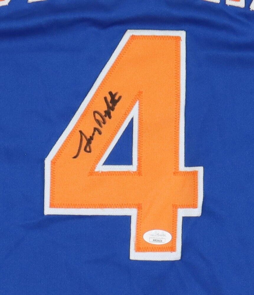 Lenny Dykstra Signed New York Mets Pullover Jersey (JSA COA) 86 Lead O –  Super Sports Center