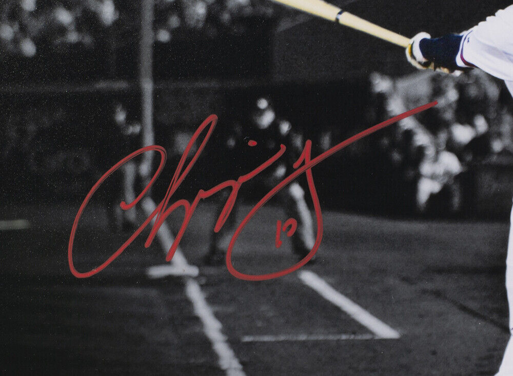 Chipper Jones Autographed Signed Atlanta Braves Framed Photo (MLB