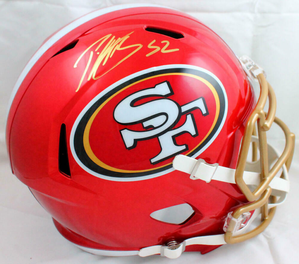 Patrick Willis Signed F/S San Francisco 49ers Flash Speed Helmet-Becke –  Super Sports Center