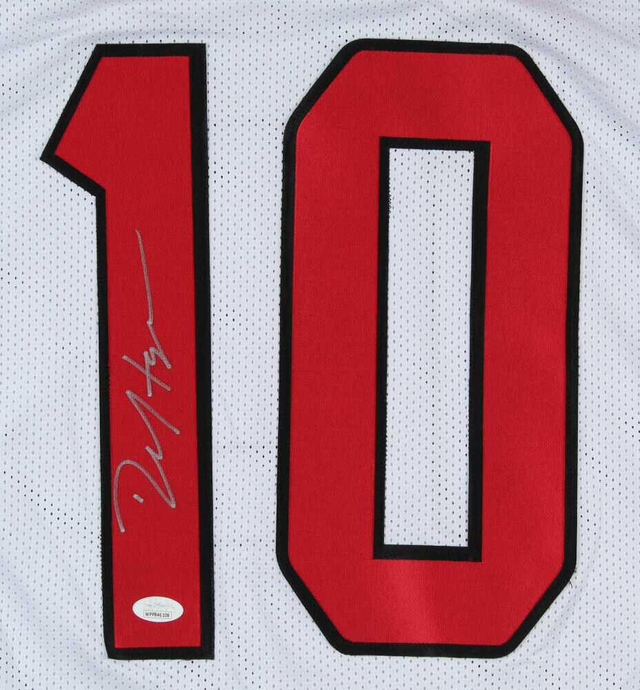 DeAndre Hopkins Autographed Red Pro Style Jersey- JSA W Black at 's  Sports Collectibles Store