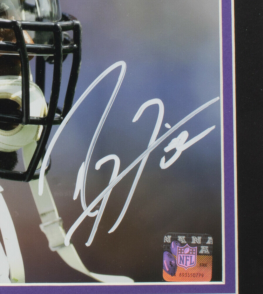 Ray Lewis autographed signed 8x10 photo Beckett BAS COA Baltimore Ravens NFL