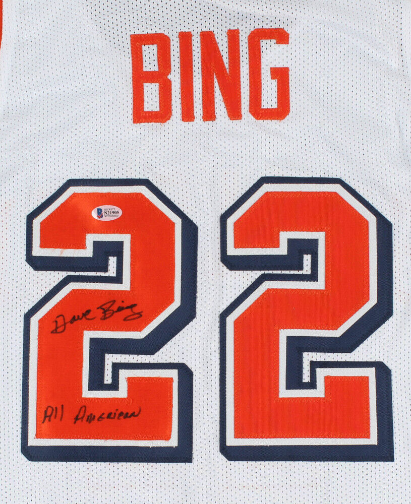 Detroit Pistons Dave Bing JSA Certified Autographed Jersey
