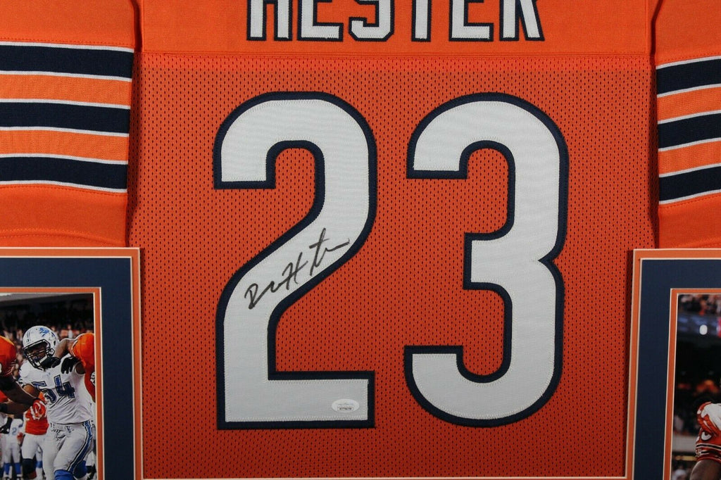 Devin Hester #23 Chicago Bears Jersey Color: Orange - Depop