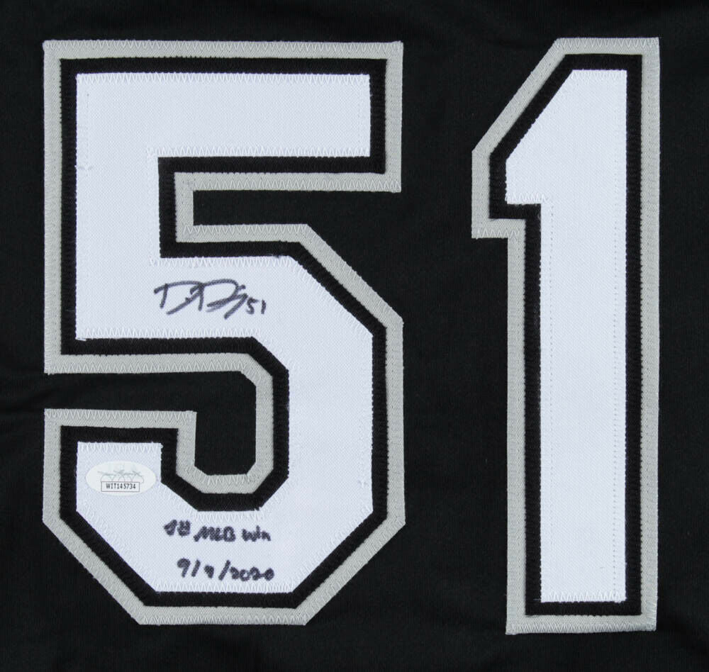 Dane Dunning autographed custom jersey