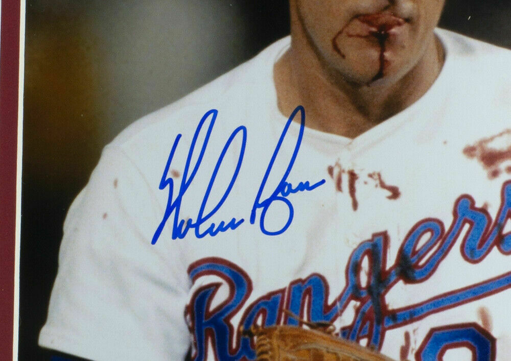 Nolan Ryan Texas Rangers Facsimile Signed Baseball Card