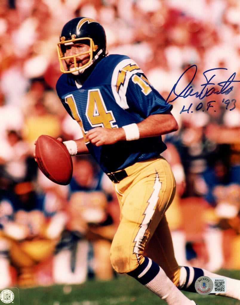 Dan Fouts Autographed San Diego Chargers 8x10 Photo HOF Beckett 35667 –  Super Sports Center