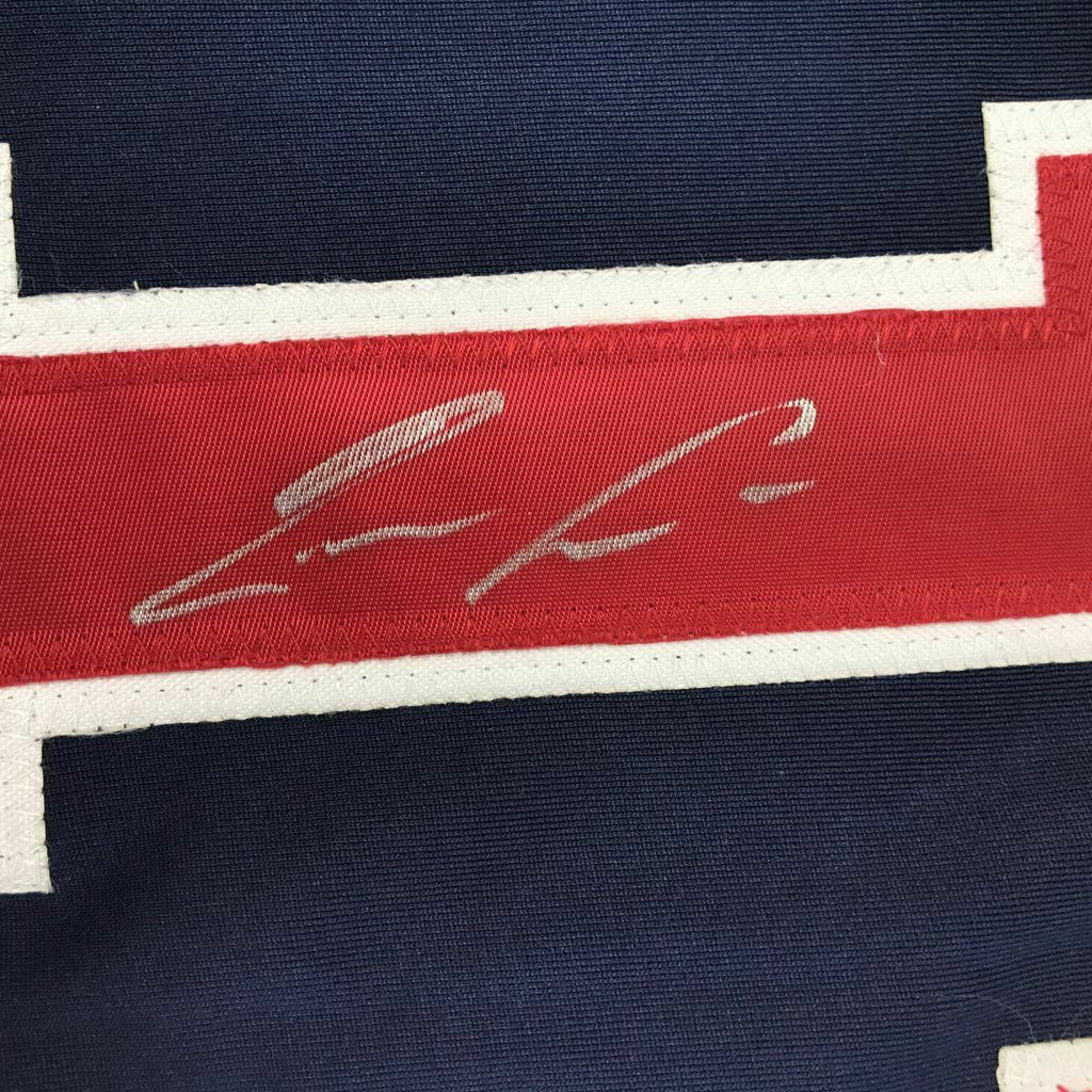 Ronald Acuna Jr Autographed Atlanta White Custom Baseball Jersey - JSA COA