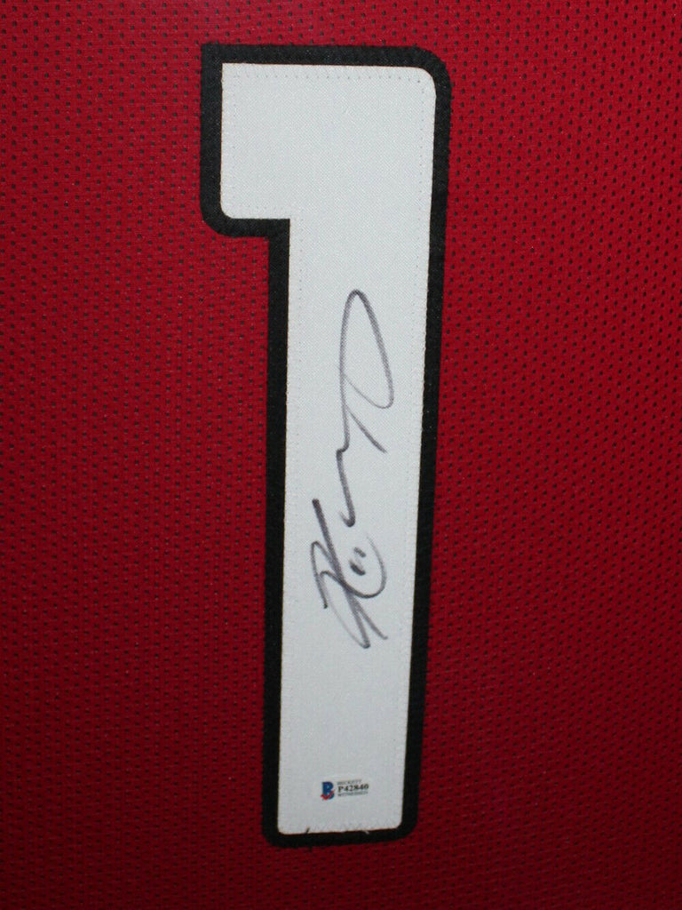 Kyler Murray Autographed Arizona Cardinals Framed Red XL Jersey BAS 25342 –  Denver Autographs