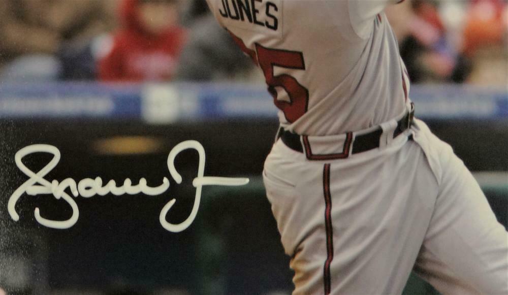 Autographed/Signed Andruw Jones Atlanta White Baseball Jersey JSA COA at  's Sports Collectibles Store