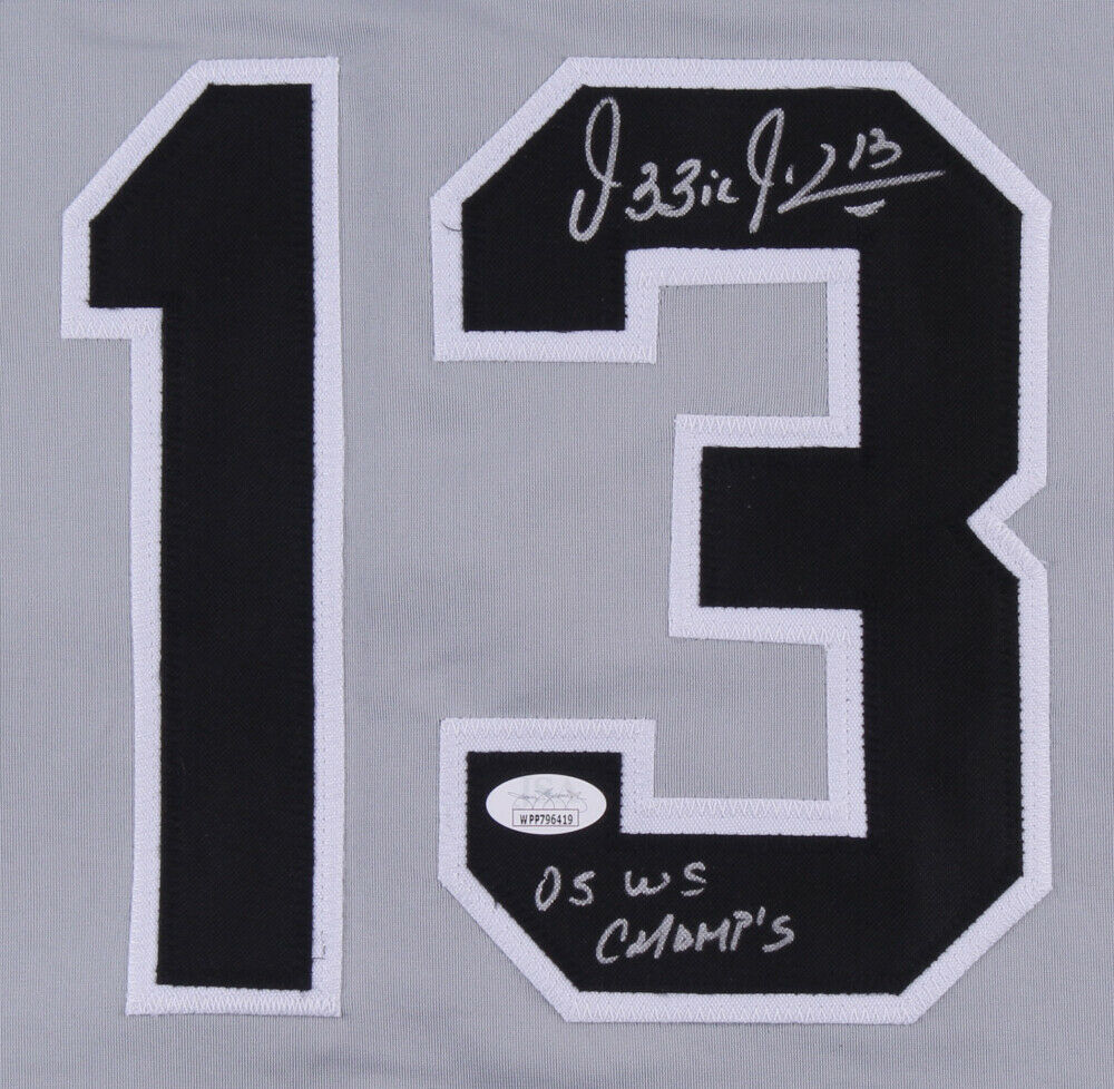 Ozzie Guillen signed Custom White Sox Jersey JSA Authenticated