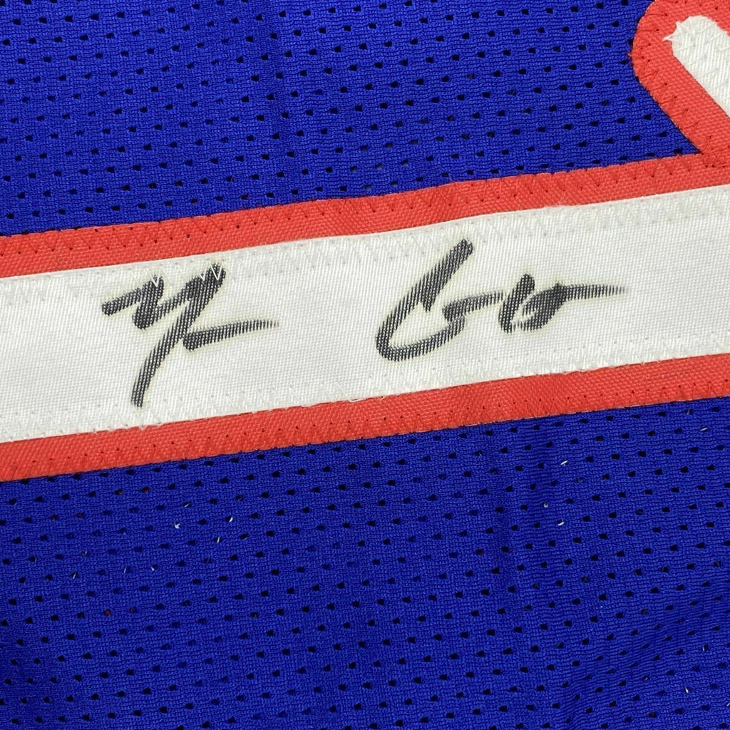 Mario Chalmers signed inscribed jersey autographed NCAA Kansas