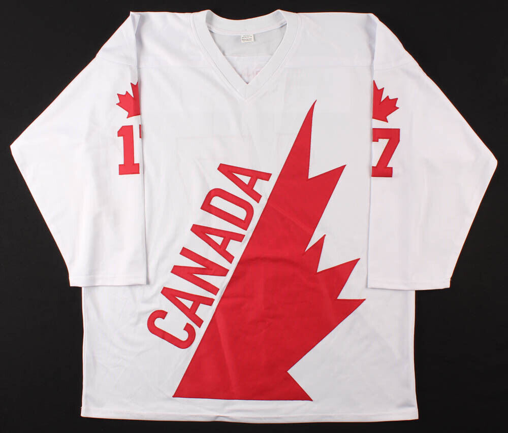 Marcel Dionne Signed Team Canada Jersey Inscribed HOF 92 (JSA COA) L –  Super Sports Center