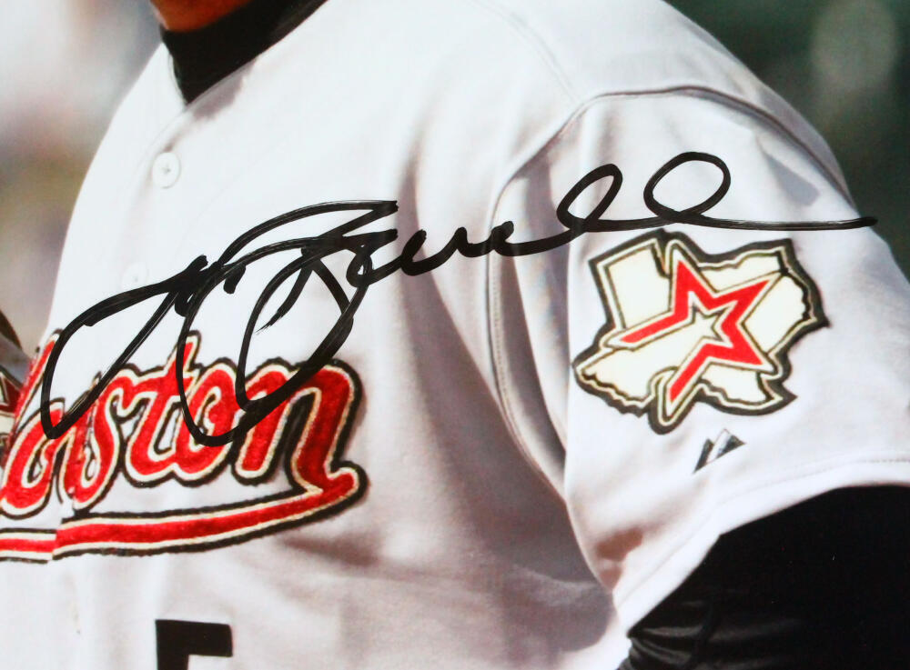 Craig Biggio/Jeff Bagwell Astros Autographed 16x20 HM Close Up Photo- –  Super Sports Center